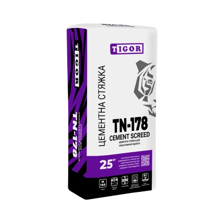 Цементная стяжка TN-178 CEMENT SCREED