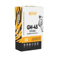 Гіпсова машинна штукатурка GM-45 ГІПСОВА