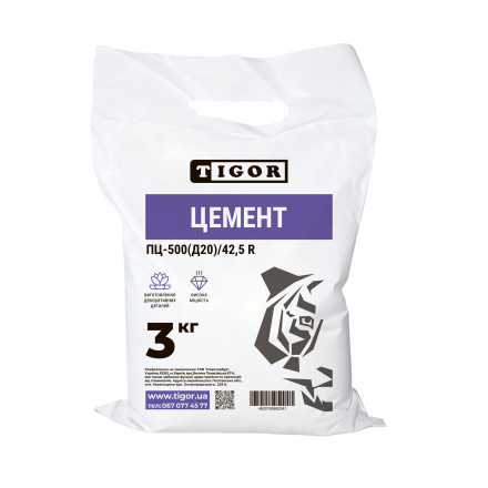 Цемент ПЦ-500 (Д20)/42,5R